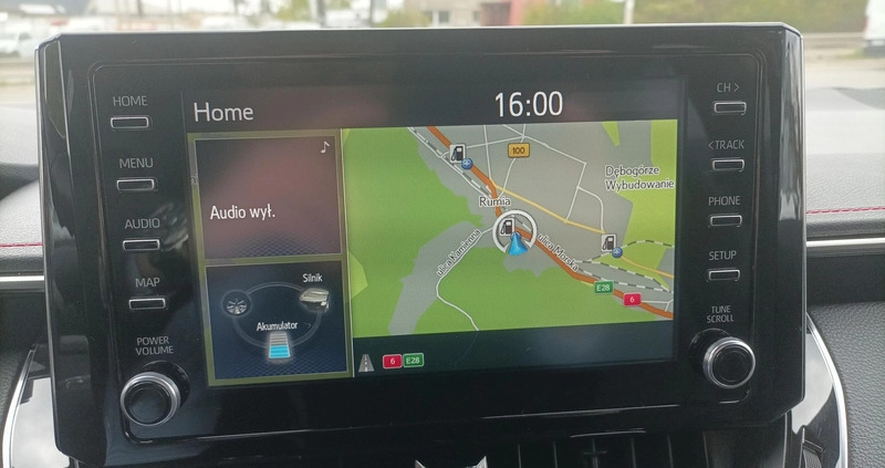 Toyota Corolla cena 96800 przebieg: 112464, rok produkcji 2019 z Wodzisław Śląski małe 326